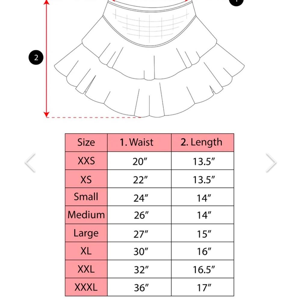 Pink Dusty Rose Ruffle Skirt ~ Rock N Rags - Picture 8 of 15